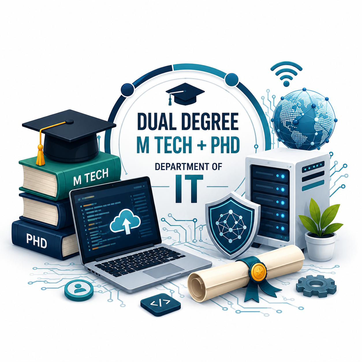 Dual Degree M Tech and PHD Department of IT